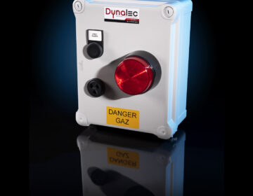 Boîtier d’alarme présence gaz