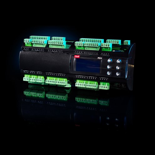 Boîtier d’acquisition d’entrées MODBUS avec base MCX DANFOSS pour supervision AKSM800